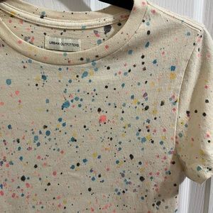 Splatter urban outfitters t shirt